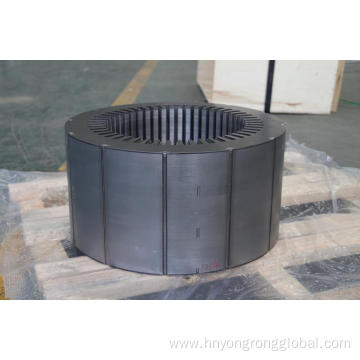 Self Clinching In Permanent Magnet Motor Stator Core